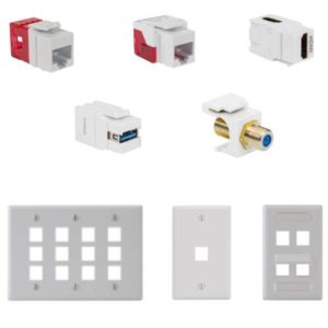 ICC Network Data Structured Telephone Wiring Face Plates