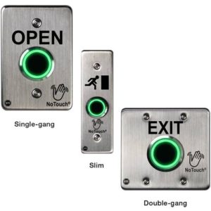 STI Electronic Card Access Control Systems Not Touch Request to Exit Buttons